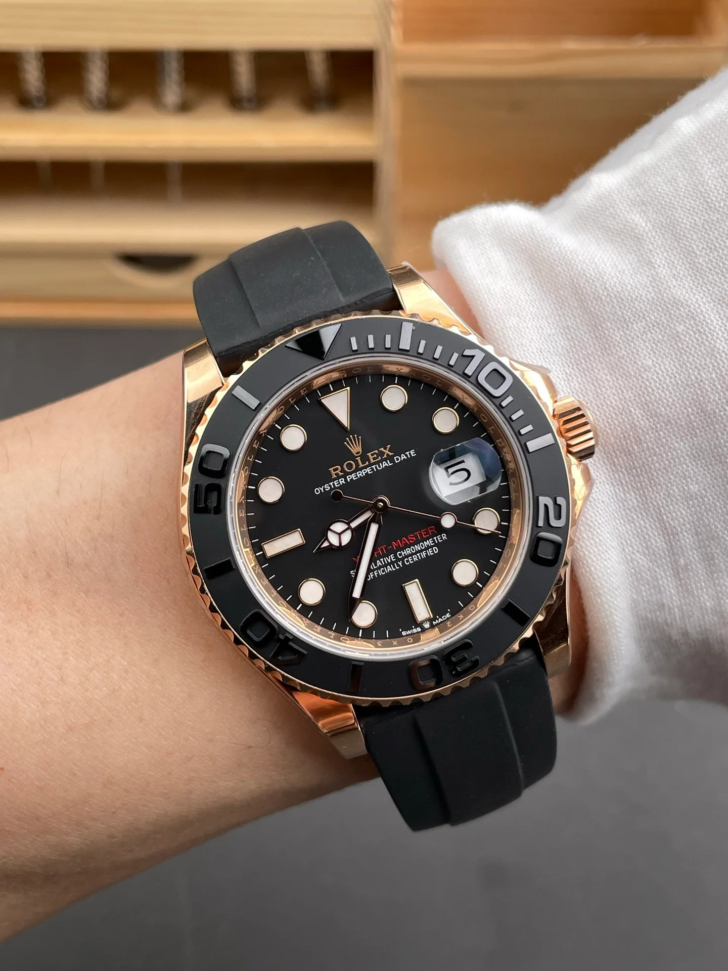 Rose Gold Yacht-Master