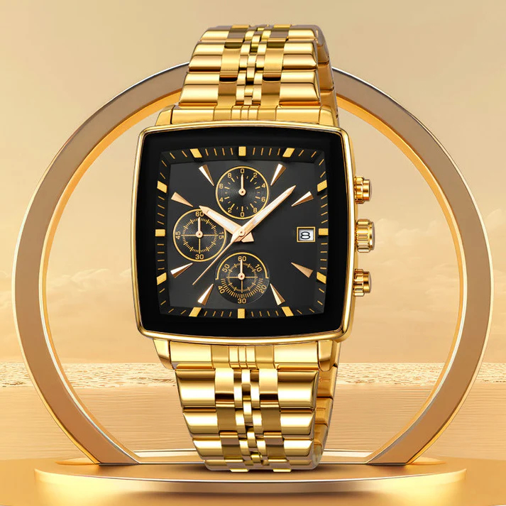 Men's Multifunctional Waterproof Quartz Watch