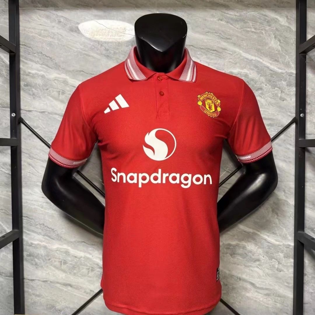 Manchester United Authentic Red Special Edition Football Jersey Shirt 2025/26