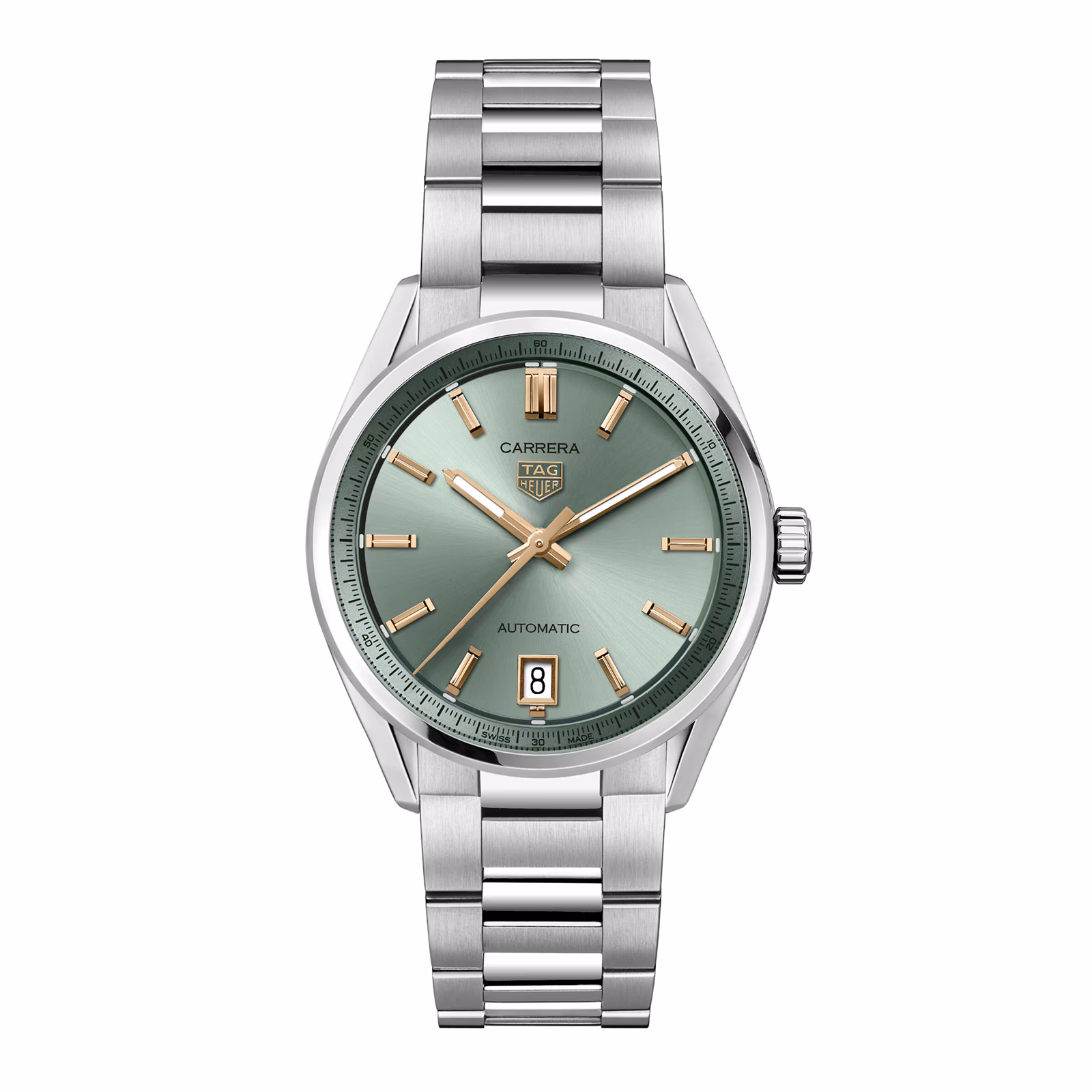 [2026 Mirror Grade]TAG Heuer Carrera Date 36mm Unisex Watch Green WBN2312.BA0001