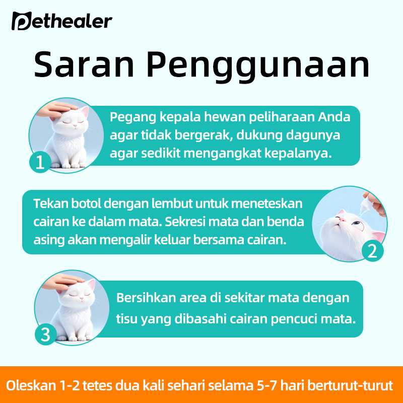 Pet eye drops