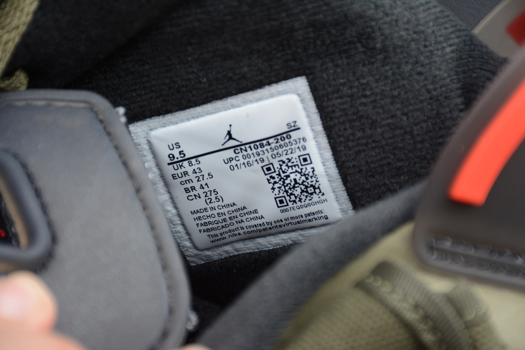 Air Jordan 6 Retro x Travis Scott Olive Green (CN1084-200)
