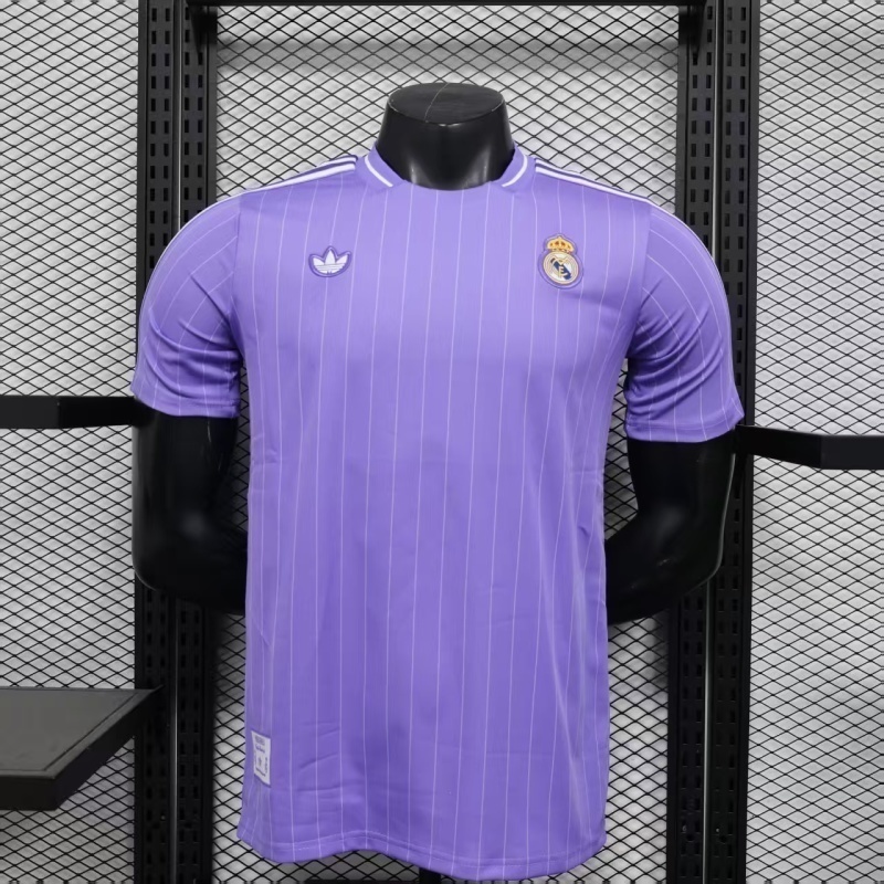 Real Madrid Authentic Soccer Jersey Terrace Icons Special Edition Shirt 2025/26