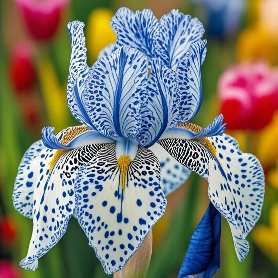 Black Starry Night-Rare Iris Bulbs⚜️