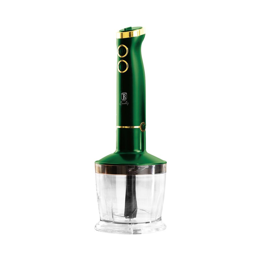 BERLINGERHAUS Blender ręczny BerlingerHaus Emerald, 500 W, z akcesoriami, zielony