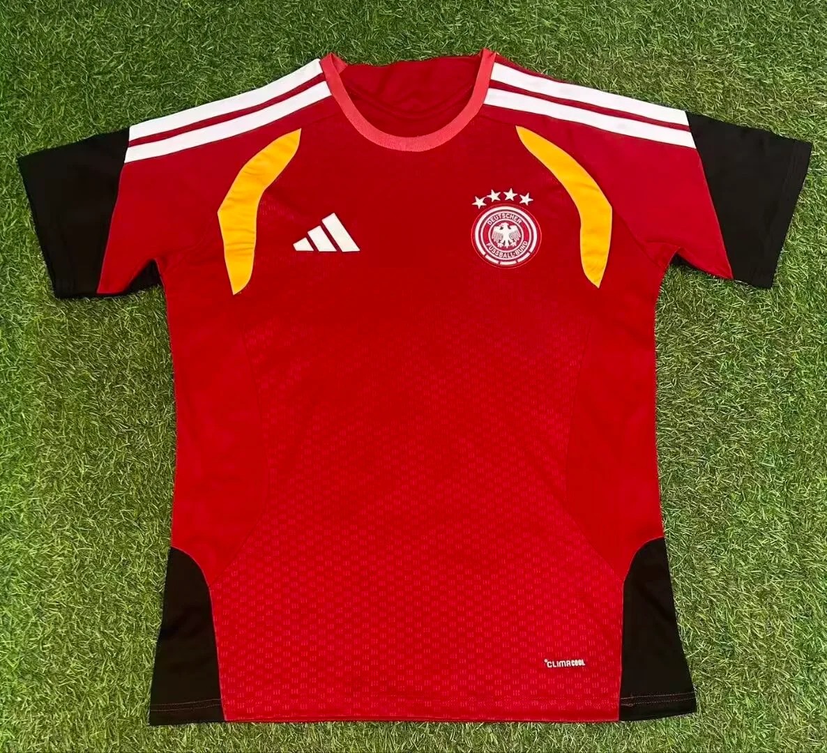 2026 Germany Training Suit Red Shirt