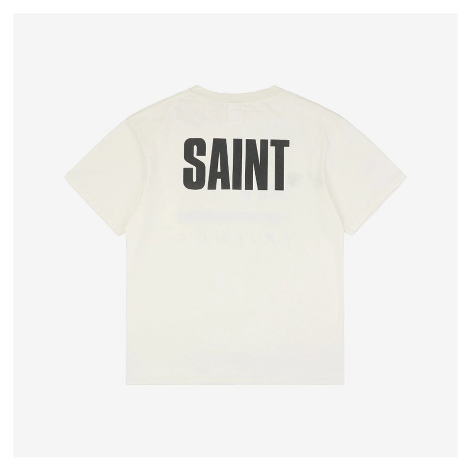 Saint Michael Friends Drinking Scene Graphic T-Shirt