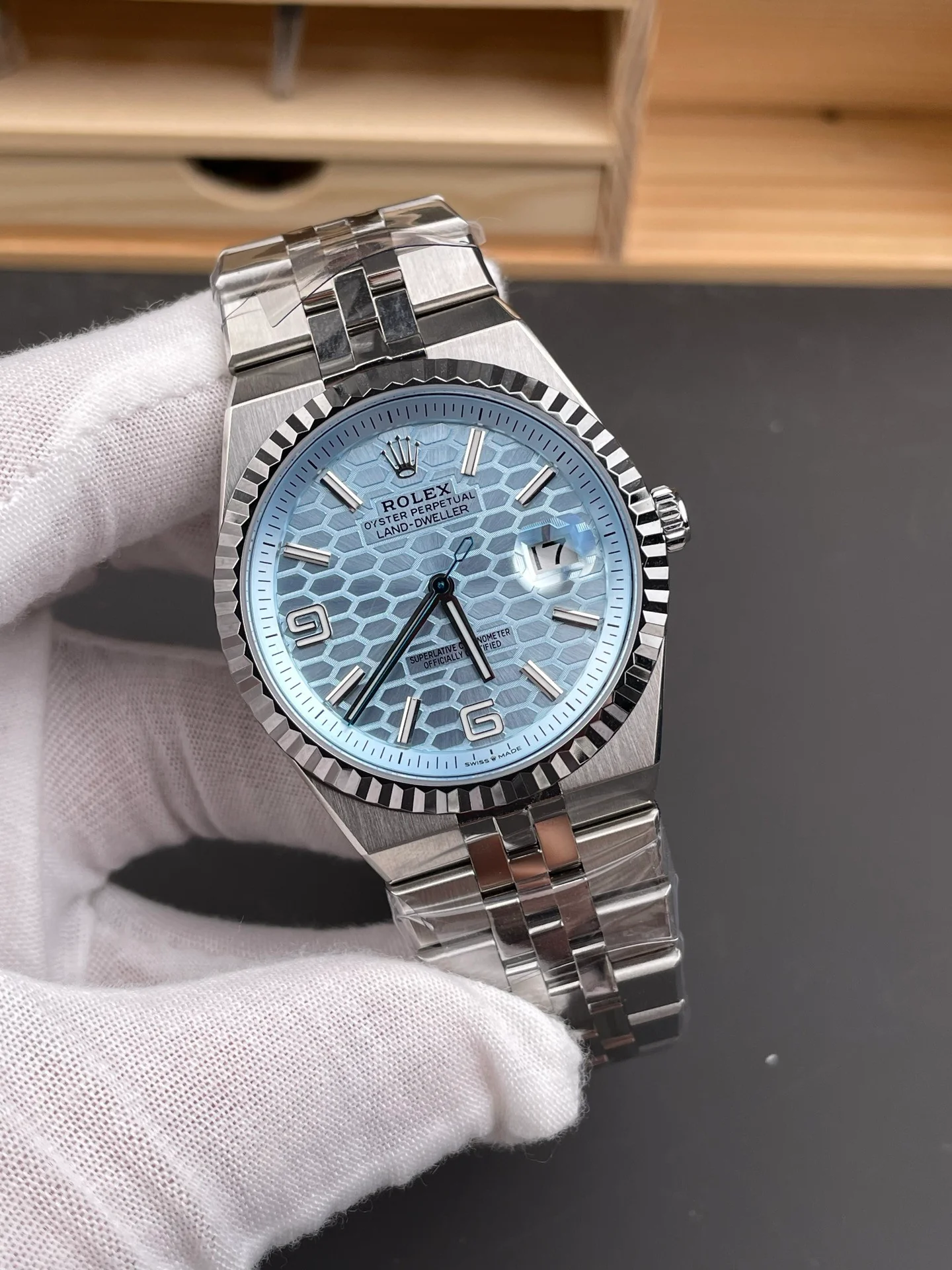 Land-Dweller Blue Dial