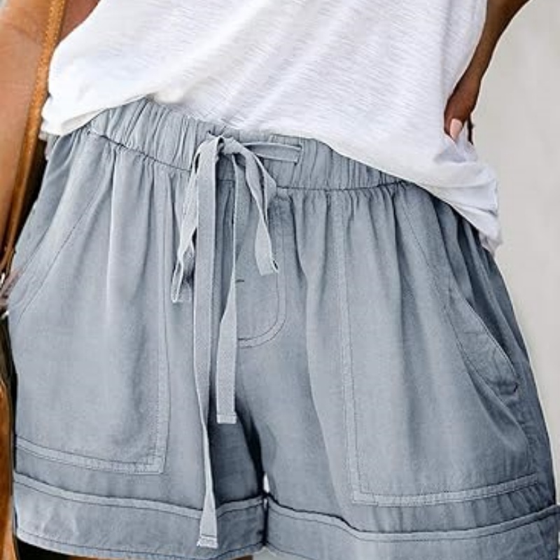 Lightweight Short Pants with Pockets