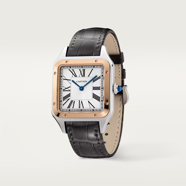 [2026 Mirror Grade]SANTOS-DUMONT Rose Gold Mix 46mm