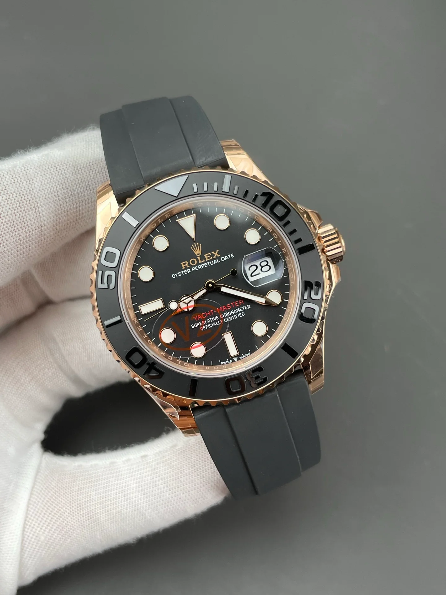 Rose Gold Yacht-Master M126655-0002