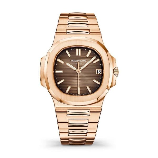 [2026 Mirror Grade]Patek Philippe Nautilus Rose Gold 5711-1R-001 with Light/Dark Brown Gradated dial