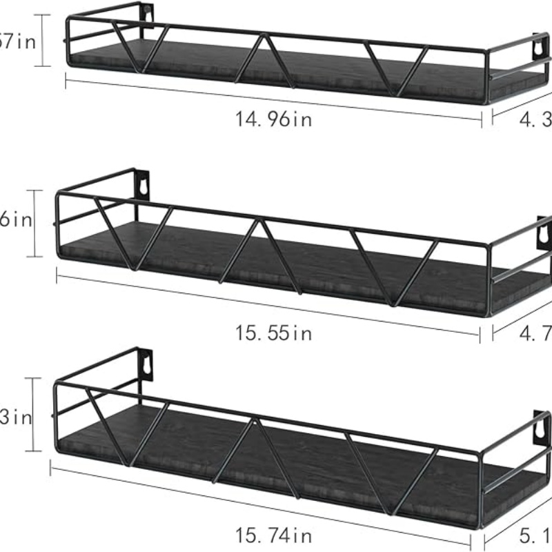 Floating Shelves Set of 3
