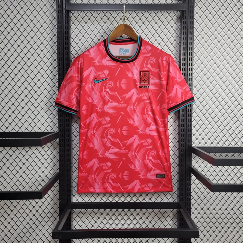 South Korea Soccer Jersey Home Custom Shirt 2024