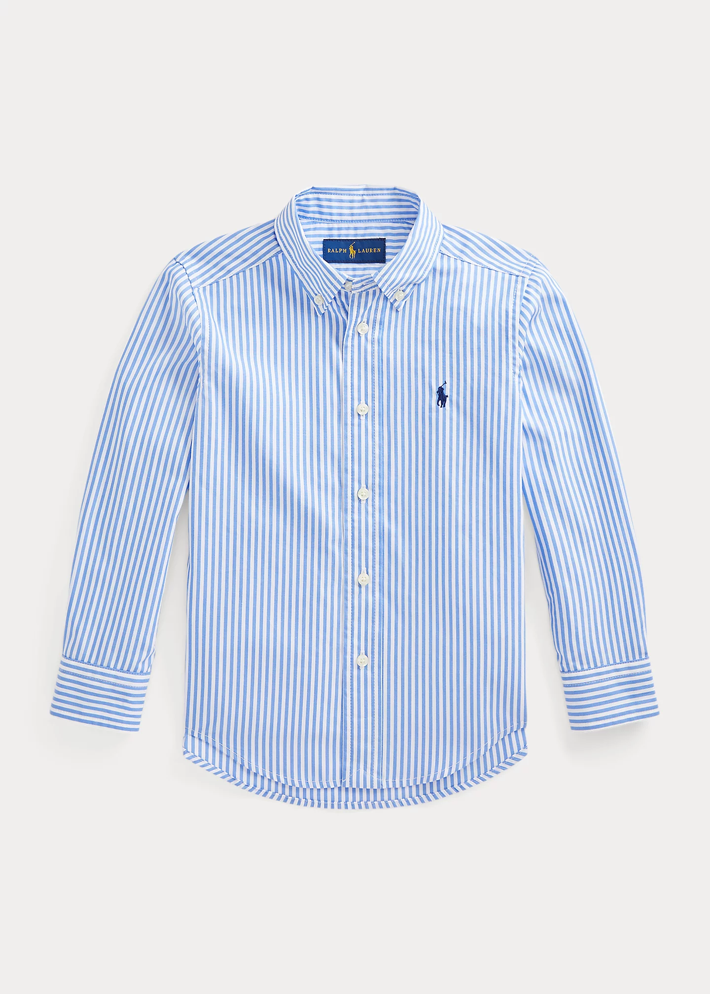 Striped Cotton Poplin Shirt