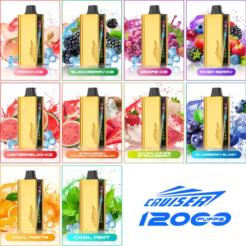 Peach Ice | JNR Cruiser Gold Disposable Vape