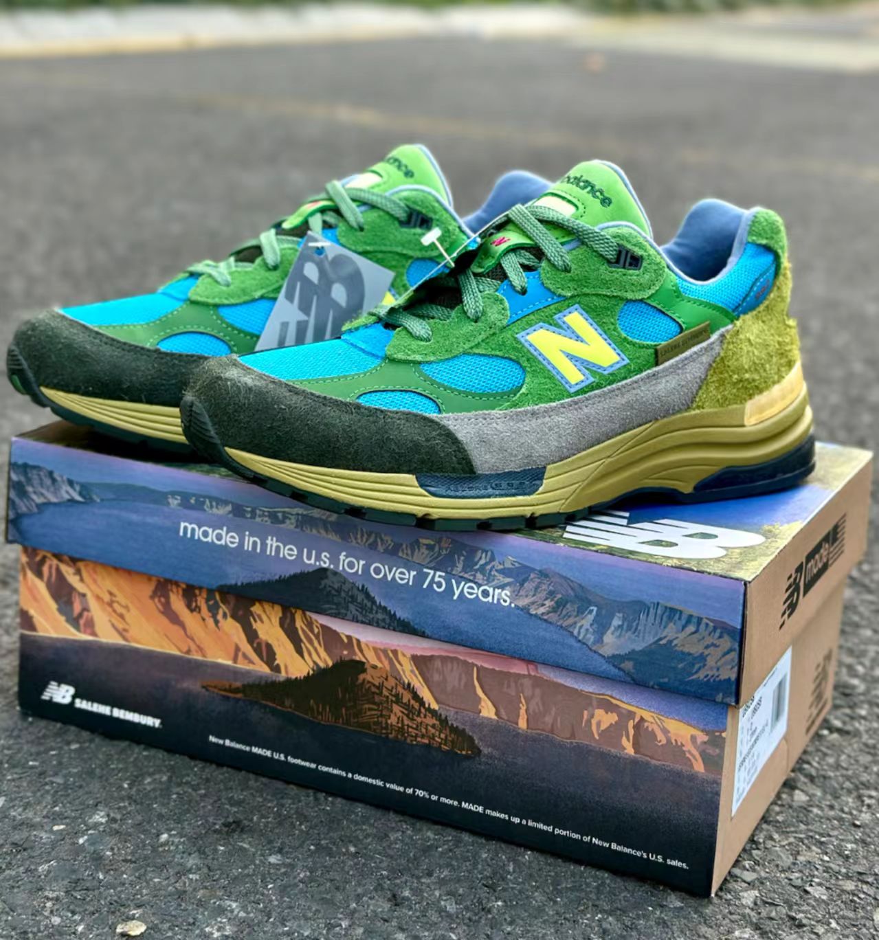 Salehe Bembury x New Balance 992 