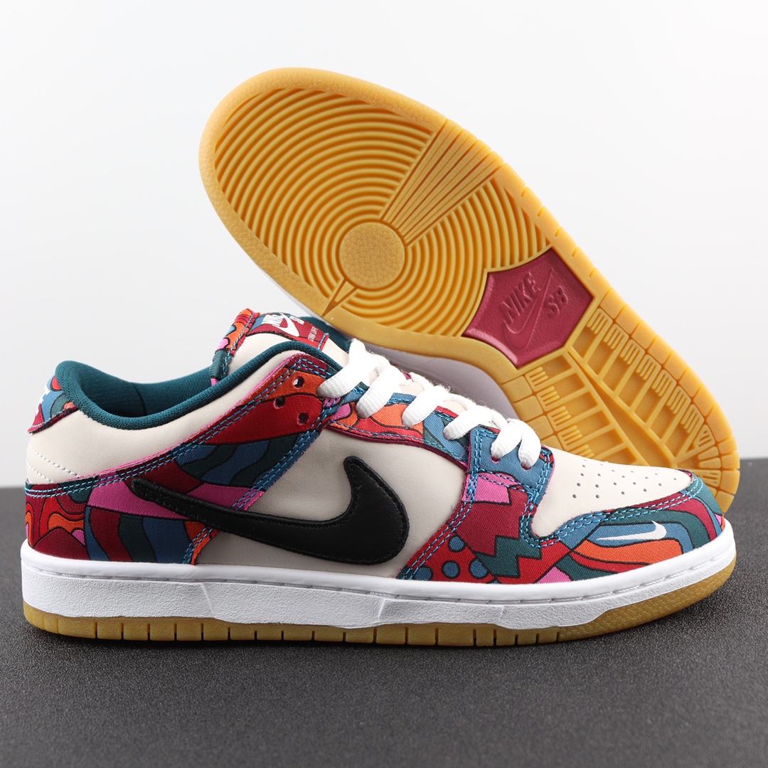 KO NIKE SB DUNK LOW PRO PARRA ABSTRACT ART DH7695-600