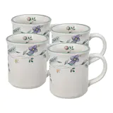 April Set of 4 Mugs