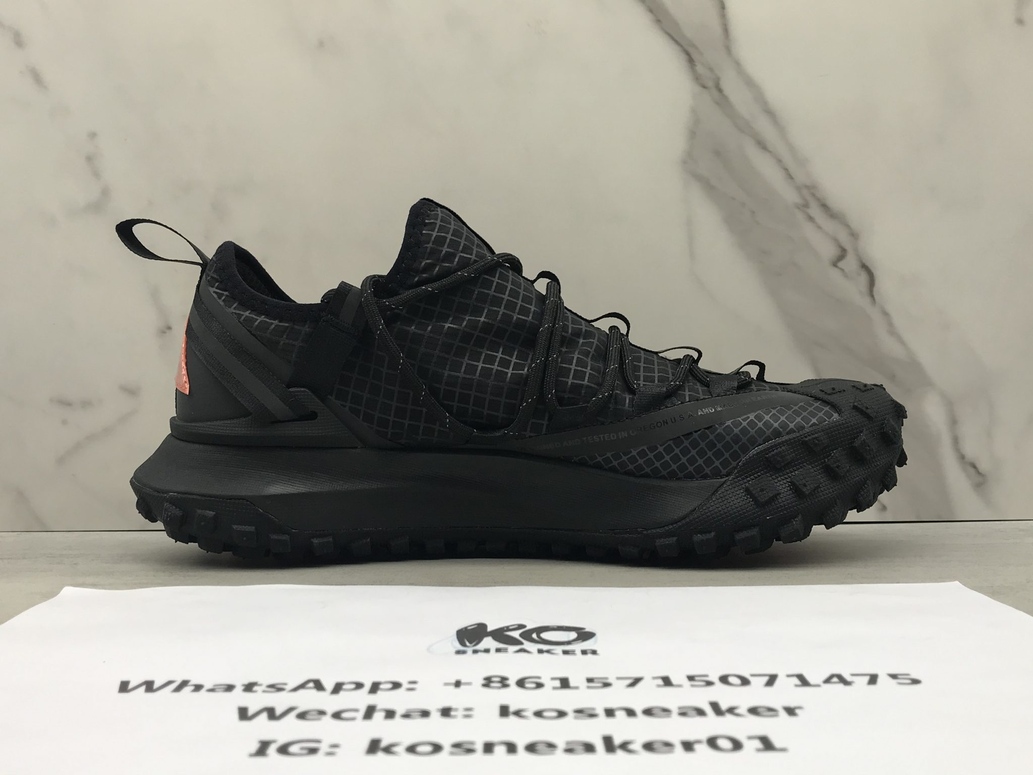 NIKE ACG MOUNTAIN FLY LOW GTX SE “BLACK”