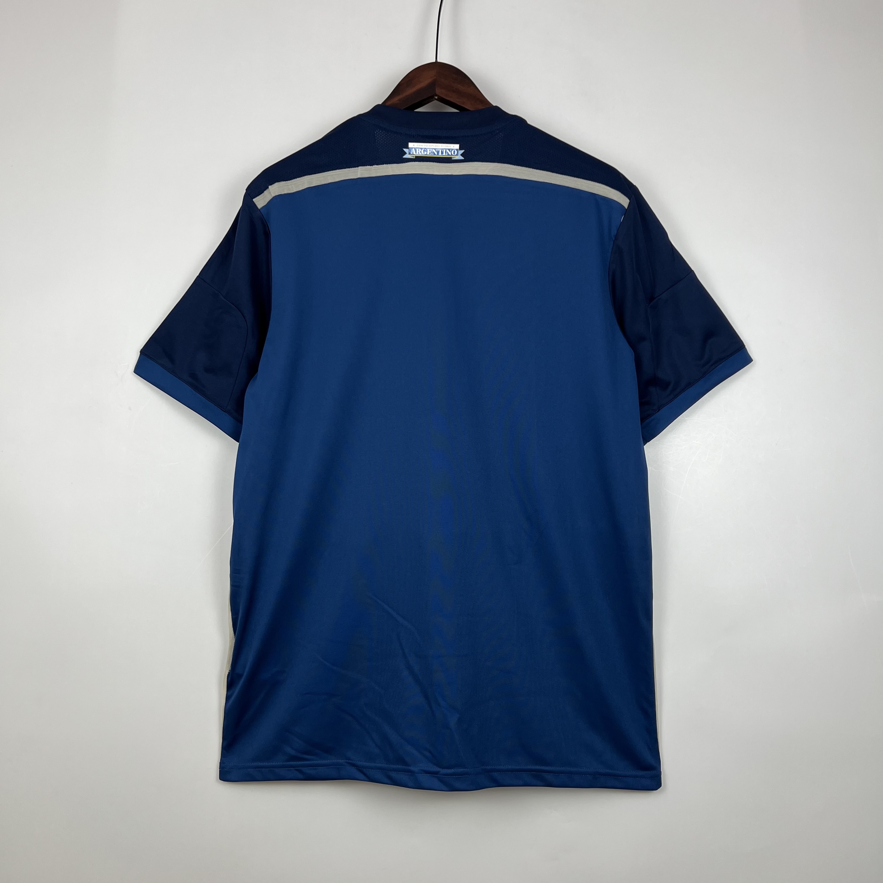Argentina Retro Jersey Custom Away Football Jersey 2014