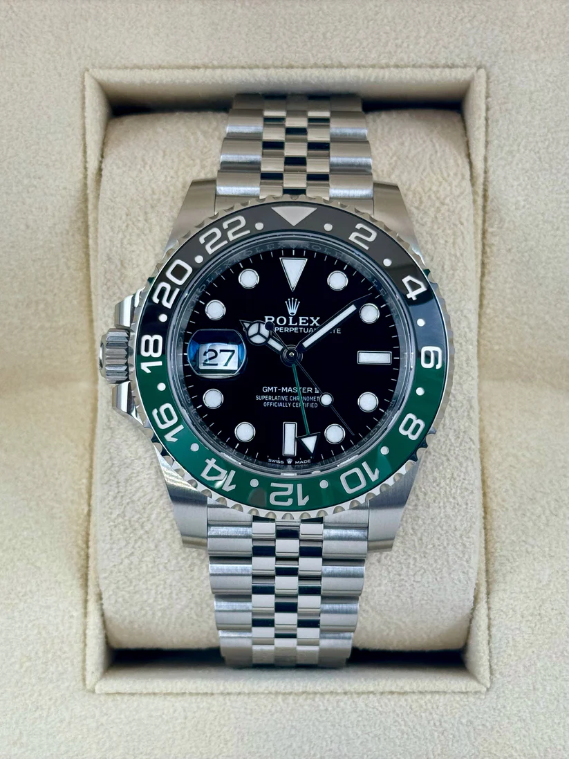 [2026 Mirror Grade]RLX GMT-Master II With A Green And Black Bezel 