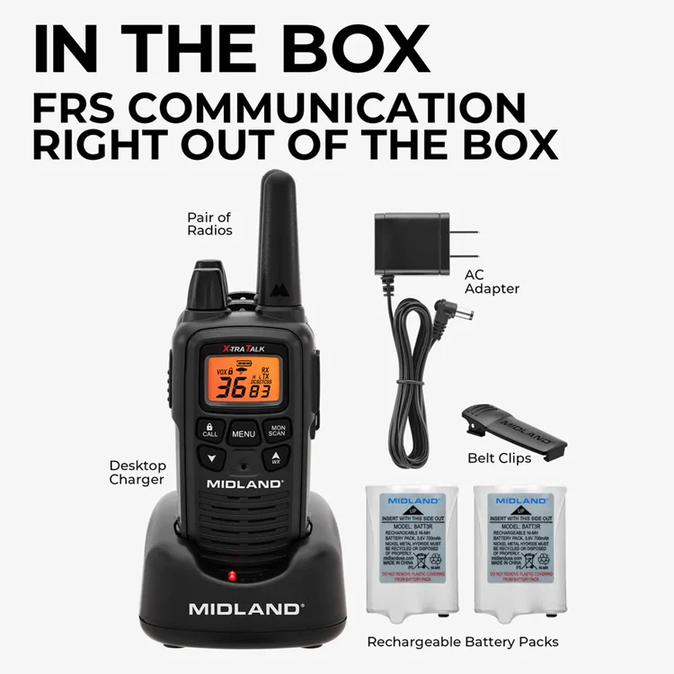 LXT600- FRS Walkie Talkie 2-Pack (LXT600VP3)