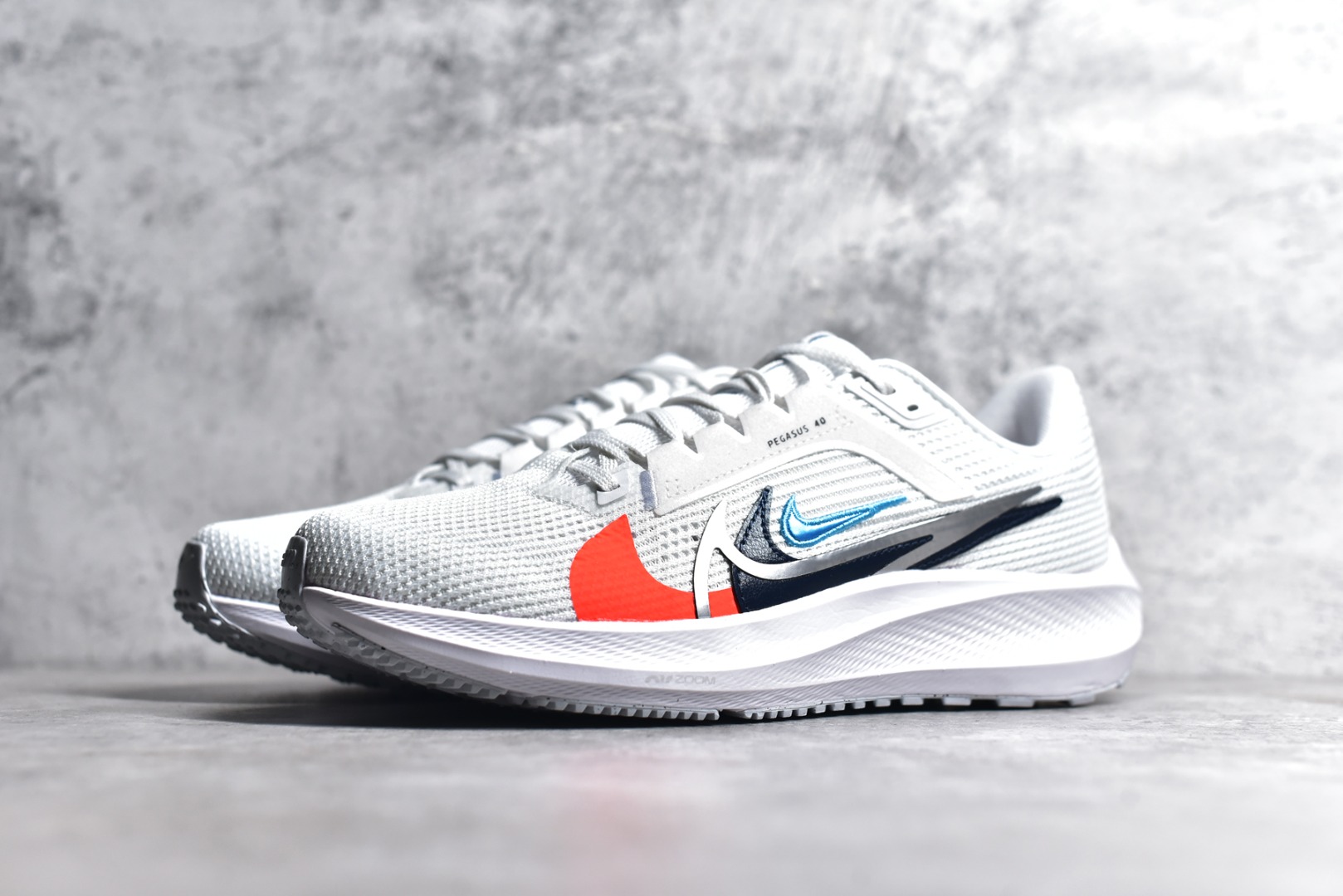 NIKE PEGASUS 40 PREMIUM WHITE MULTI-COLOR FB7179-100