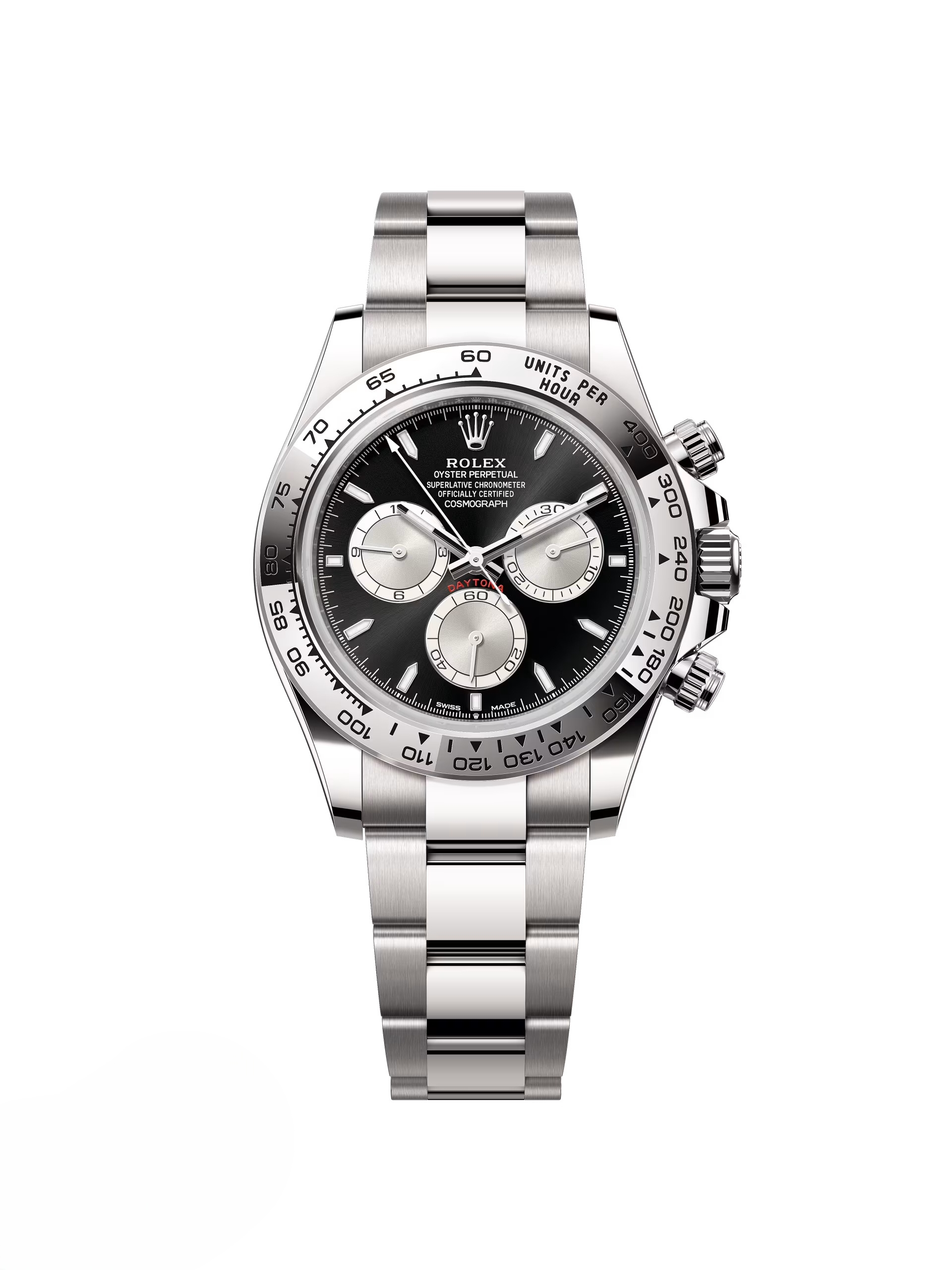 [2026 Mirror Grade]ROLEX Daytona White Gold/Black/Oyster m126509-0001