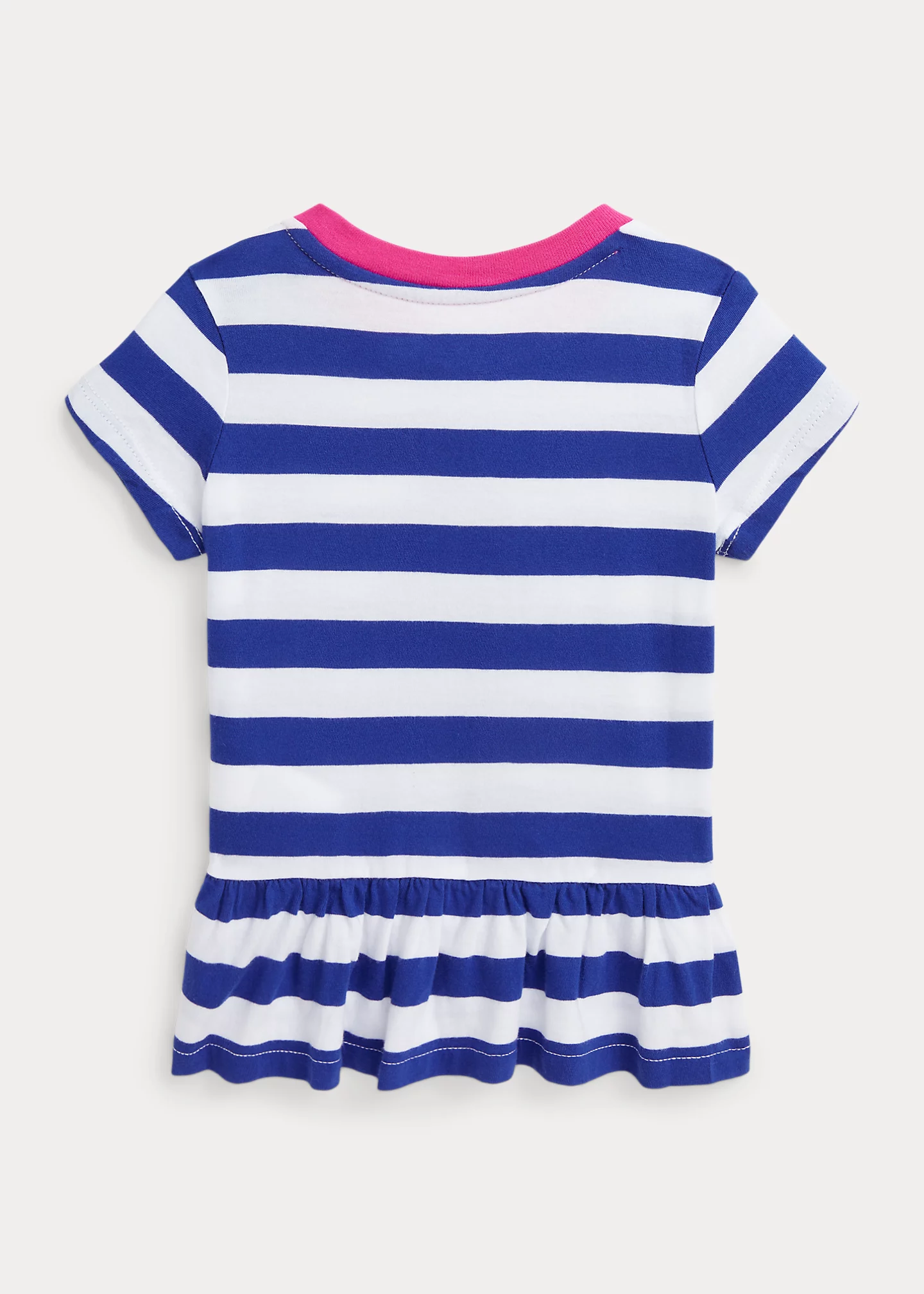 Polo Bear Cotton Jersey Peplum Tee