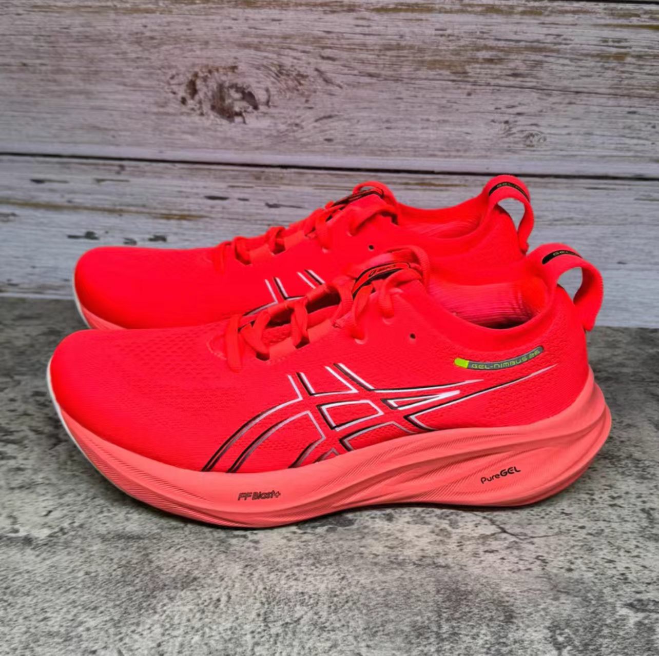 ASICS GEL-NIMBUS 26 Sunrise Red/Pure Silver