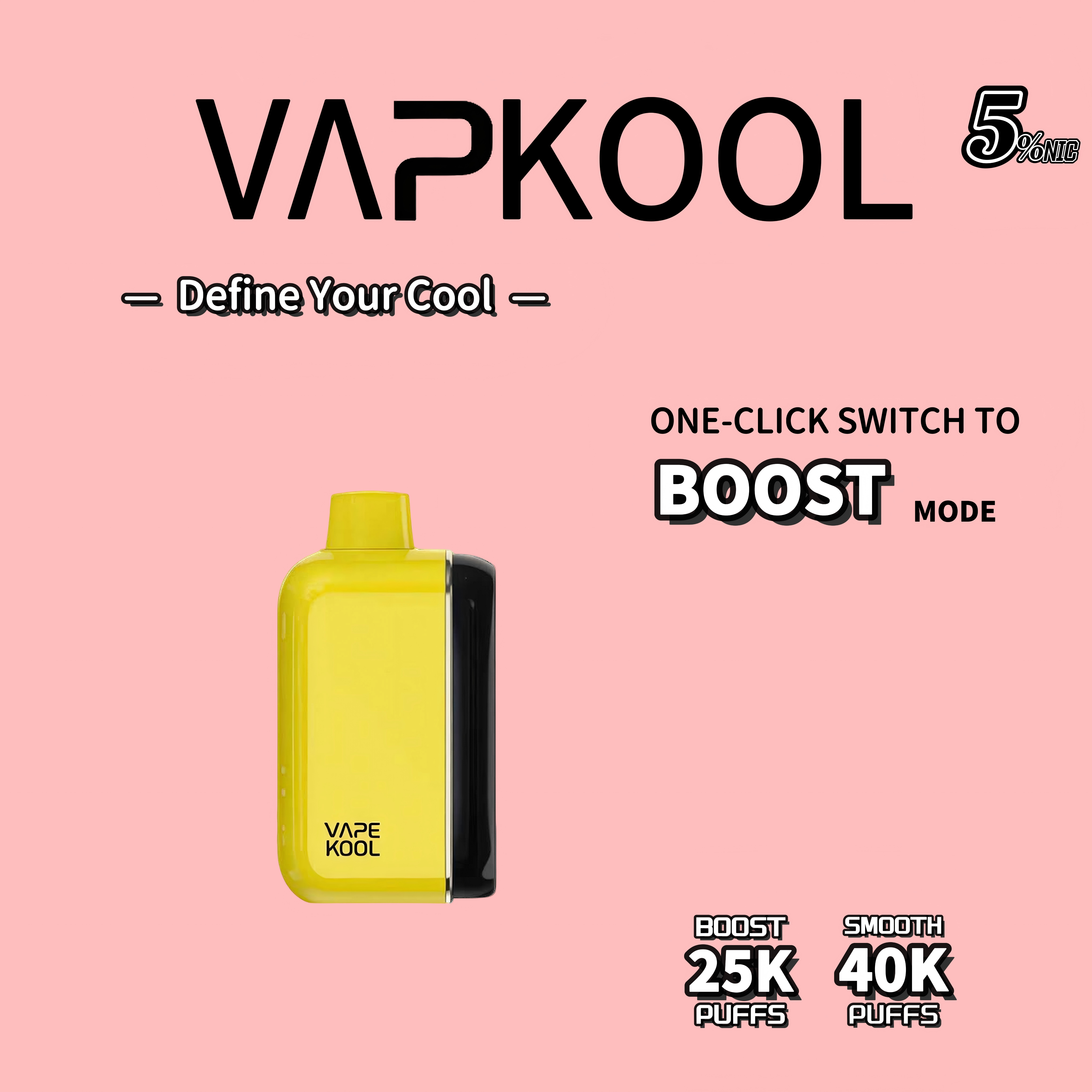 CHERRY STRAWBERRY VAPEKOOL KOLOS 40000 PUFFS