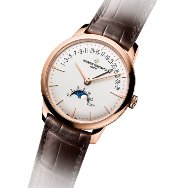 [2026 Mirror Grade]Vacheron Constantin Patrimony Moon Phase Retrograde Date Ref. # 4010U/000R-B329