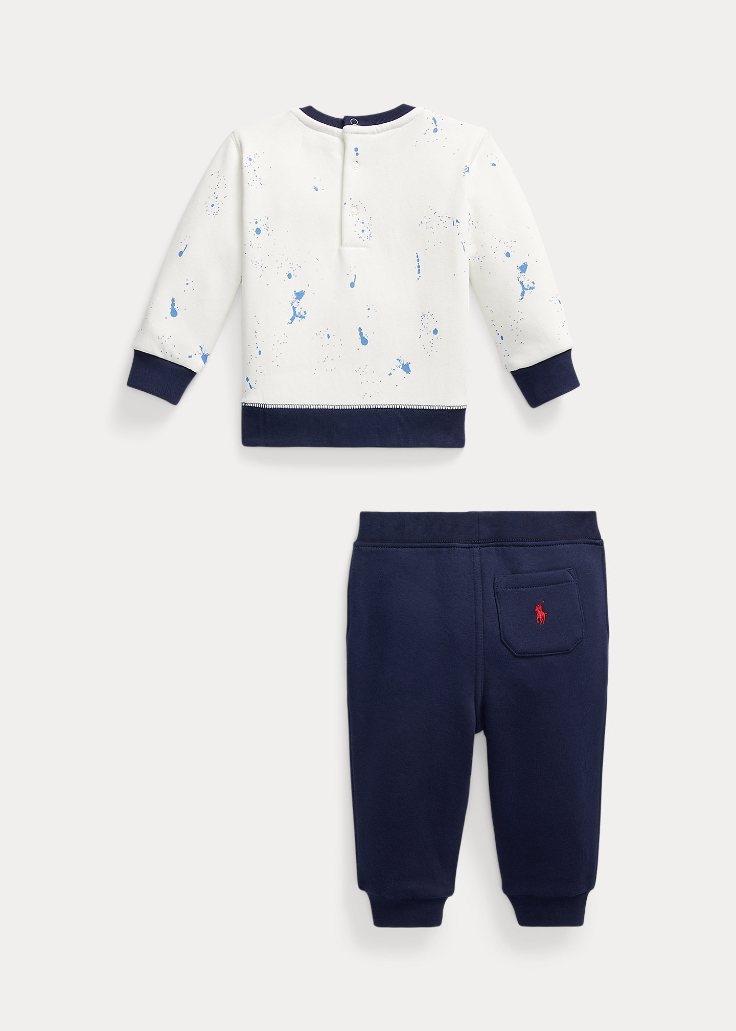 Polo Bear Fleece Sweatshirt & Pant Set