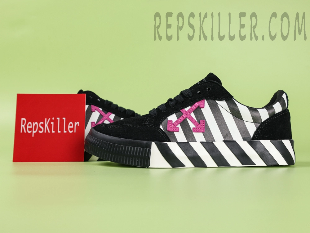 Off-White Women's Vulc Sneaker 'Black Violet'