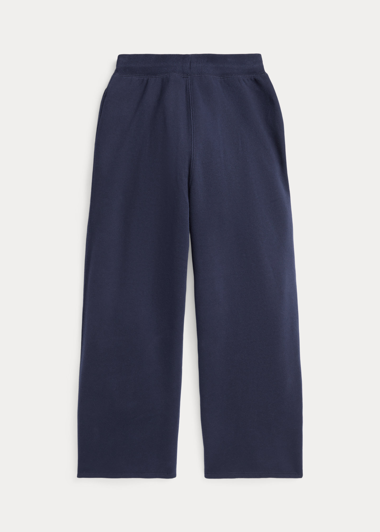 Logo Fleece Wide-Leg Sweatpant