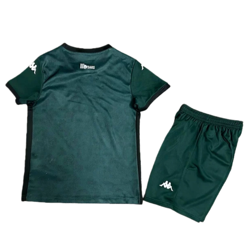 2024-25 AS Monaco Away Kids Soccer jersey Fan version Kit
