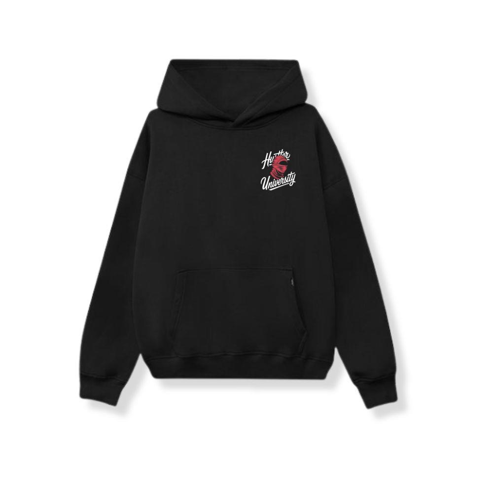 Hunter University Retro Boxing Graphic Design Hoodie