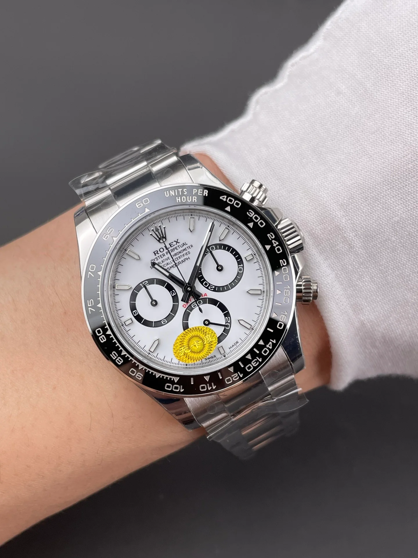 Rolex Pandan（M126500LN-0001）