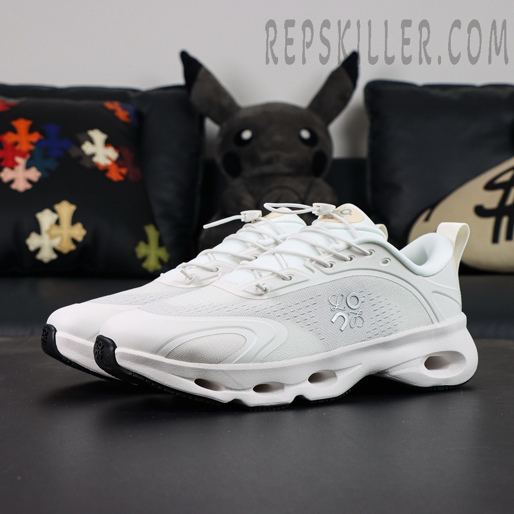 L X ON Cloudsolo 'White Light Grey'