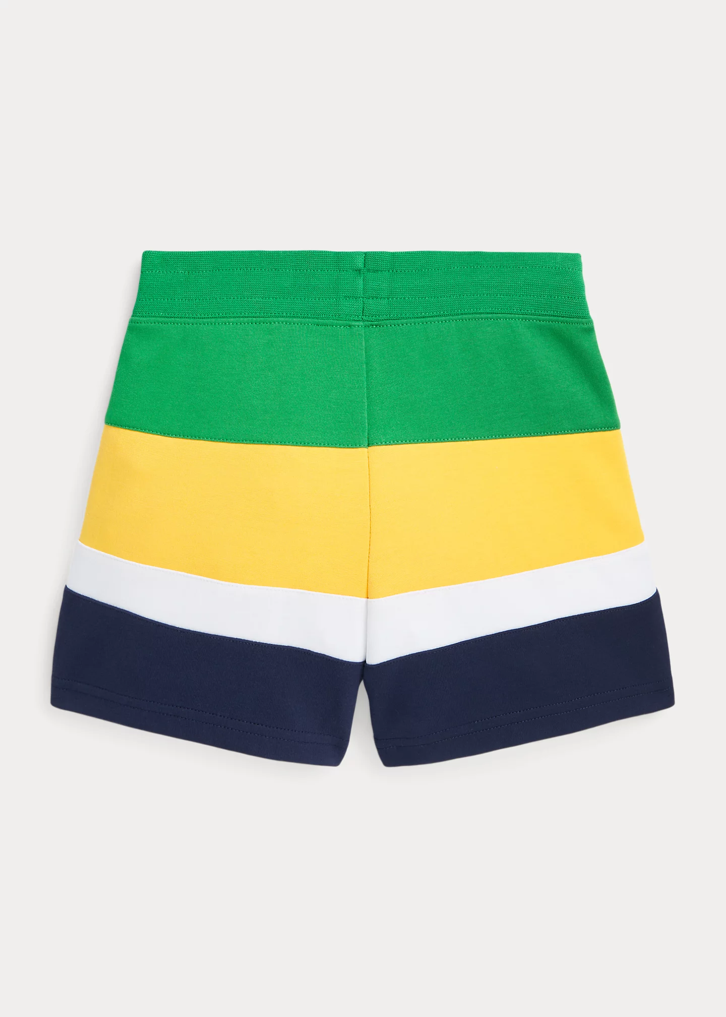 Color-Blocked Double-Knit Short