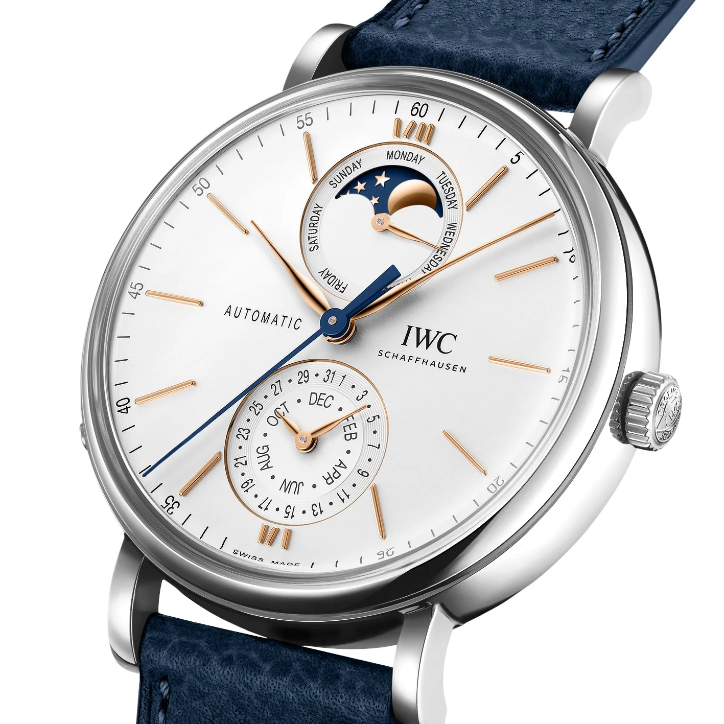 [2026 Mirror Grade]IWC-Portofino Complete Calendar 41mm Mens Watch IW359001