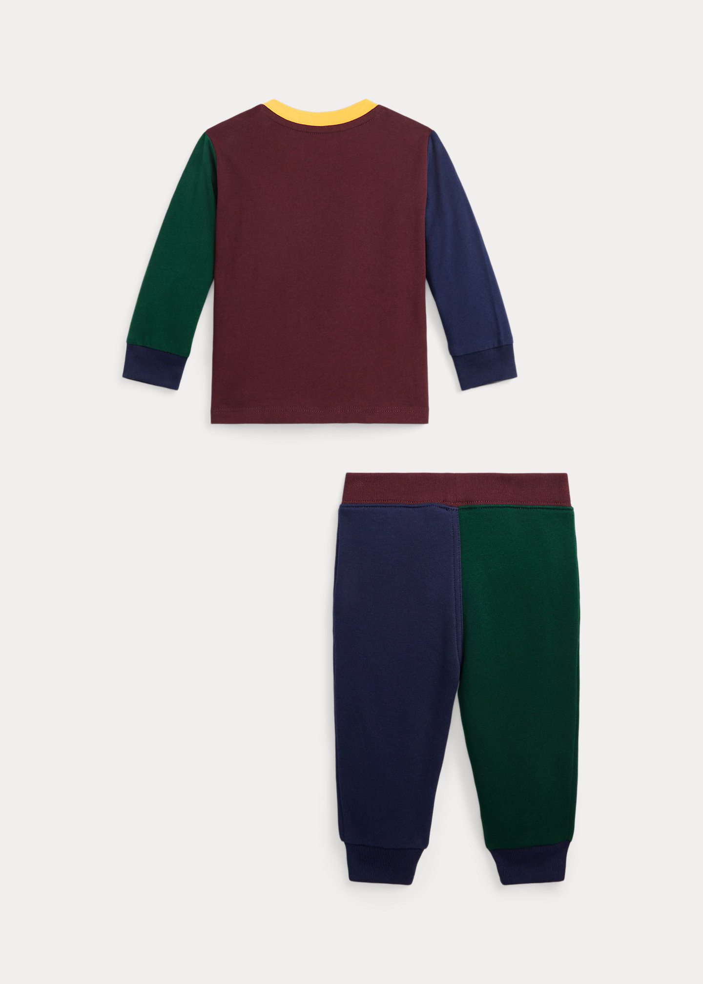 Polo Bear Jersey Tee & Fleece Pant Set