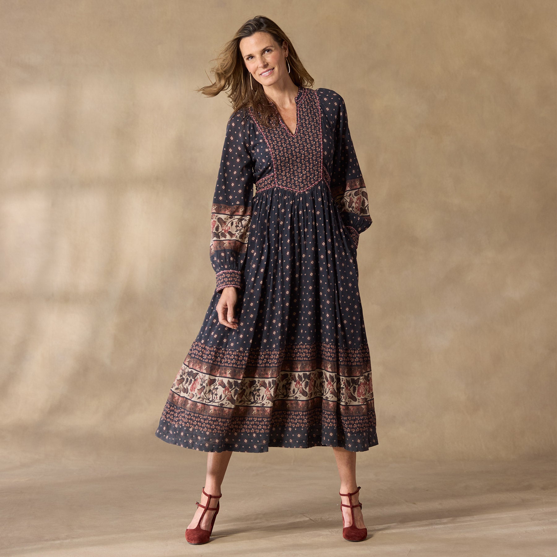 Emilia Quilted Dress, Petite