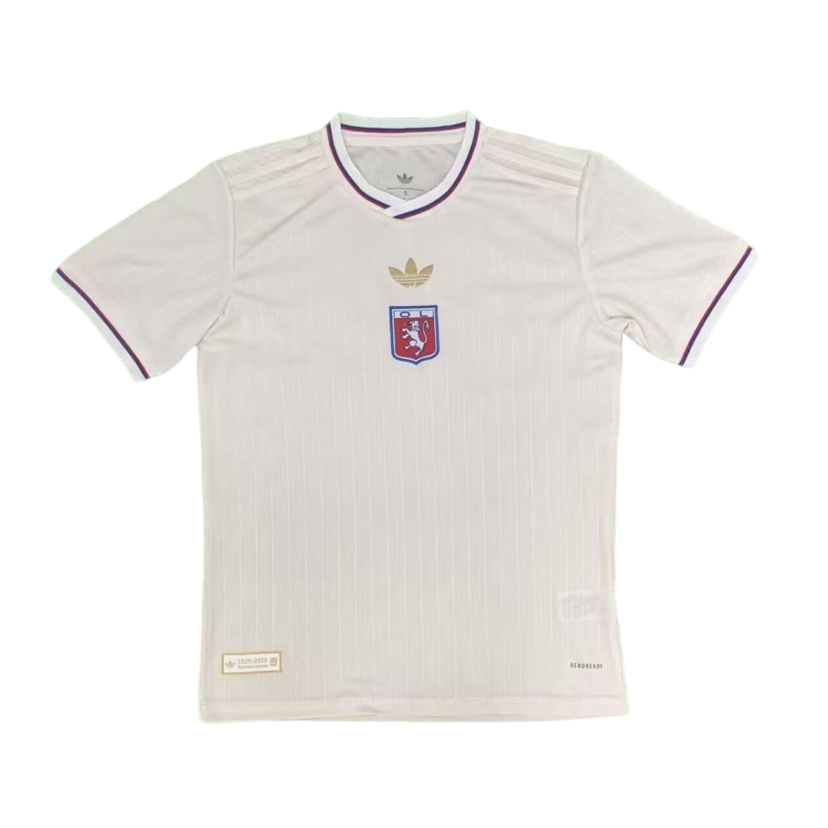 Olympique Lyonnais Soccer Jersey 75th Anniversary Custom Shirt 2025-26