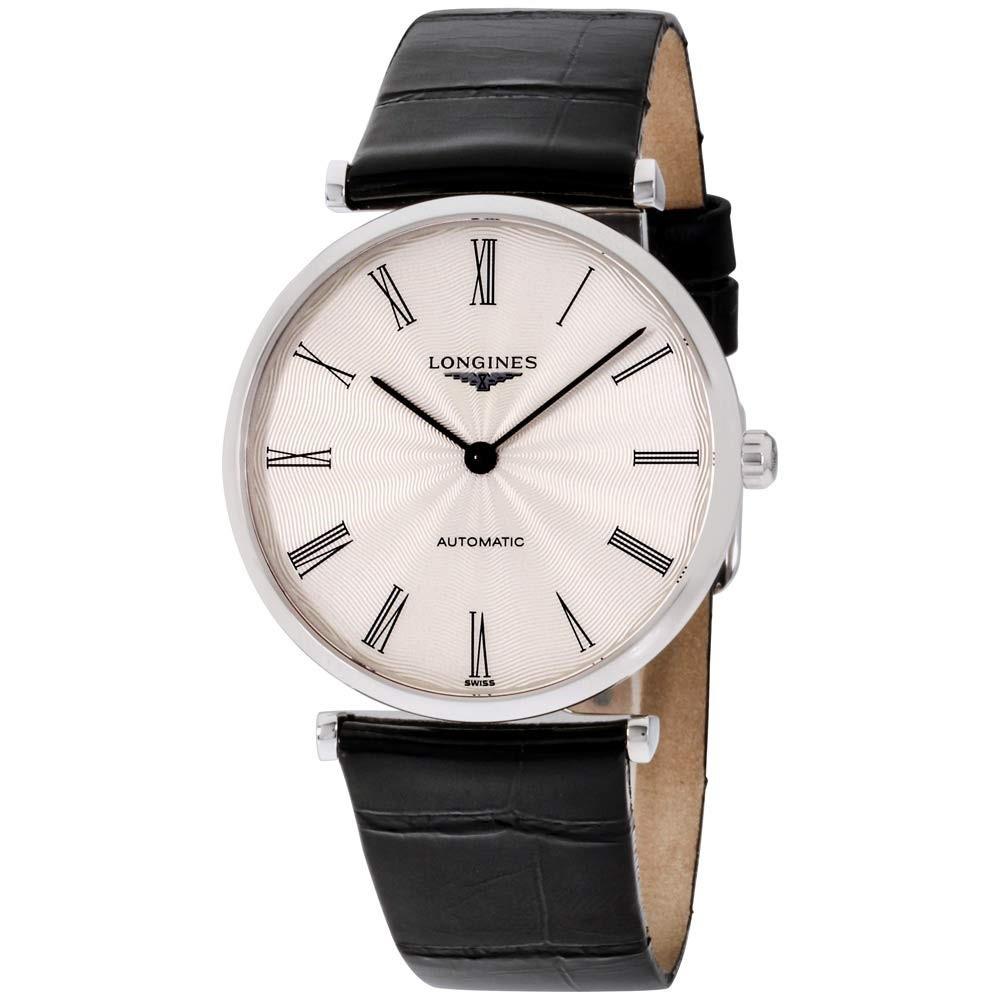 [2026 Mirror Grade]Longines Men's L49084712 La Grande Classique Black Leather Watch