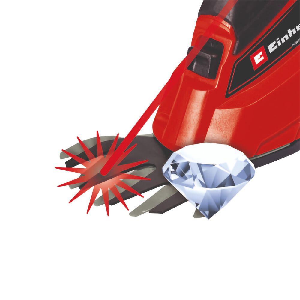 EINHELL Akumulatorowe nożyce do trawy Einhell GE-CG 18/1, z akumulatorem i ładowarką