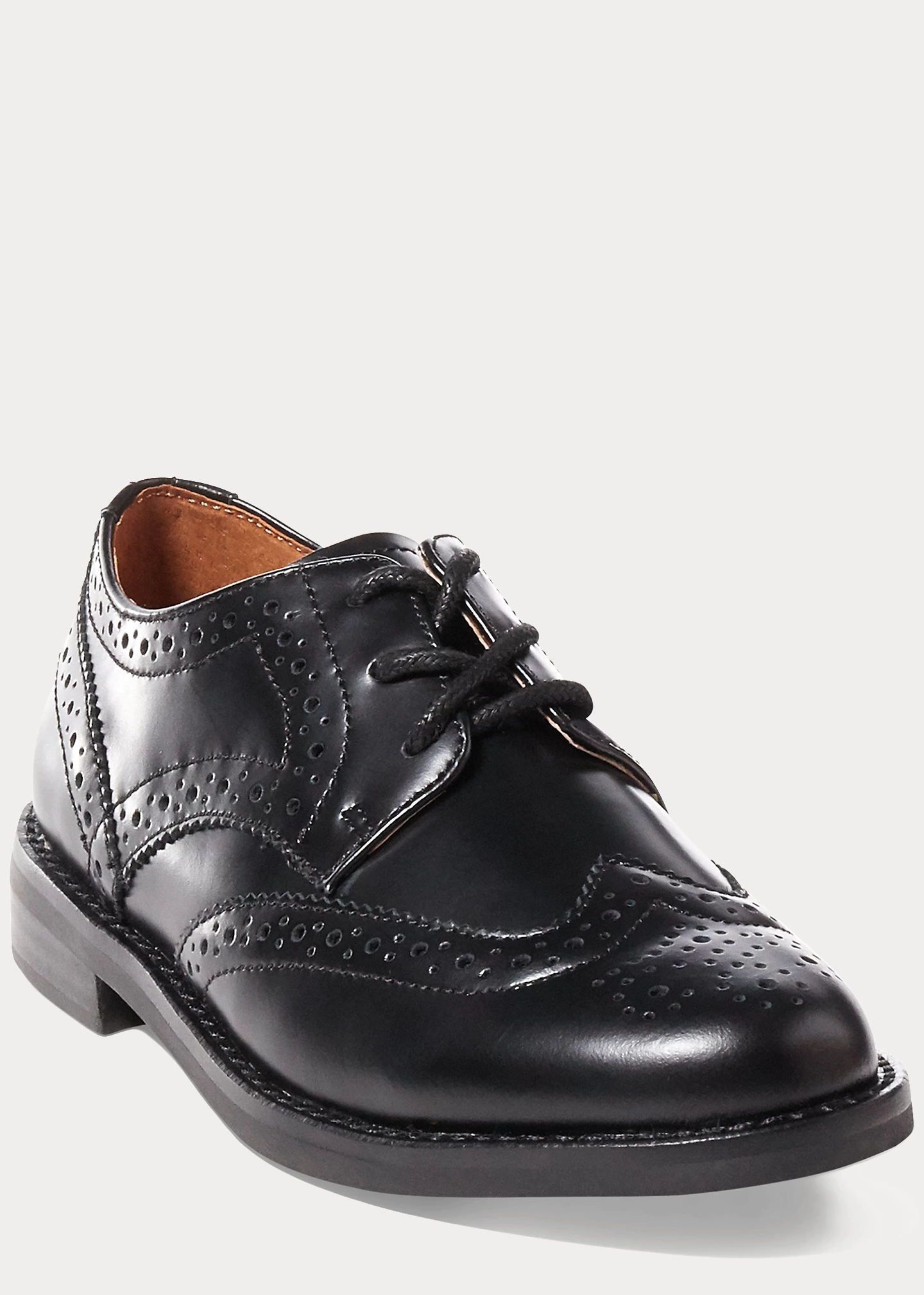 Leather Wingtip Oxford Shoe