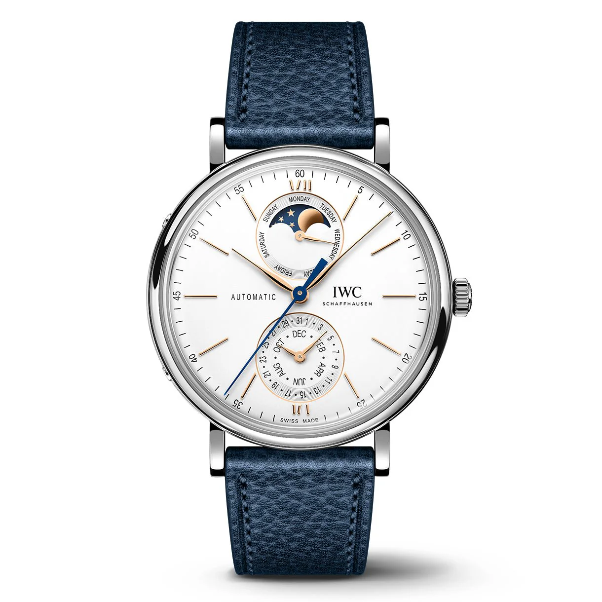 [2026 Mirror Grade]IWC-Portofino Complete Calendar 41mm Mens Watch IW359001