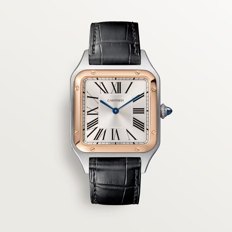 [2026 Mirror Grade]SANTOS-DUMONT Rose Gold Mix 46mm
